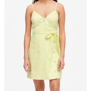 Banana Republic Linen Cotton mini button dress 2